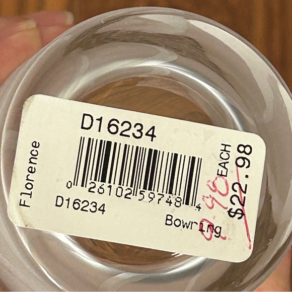 Cristal D'Arques J G Durant Florence Crystal Highball Glasses Set of 4 - Picture 9 of 10